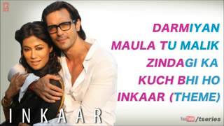 Theme Song Inkaar(2013) | Arjun Rampal, Chitrangda Singh