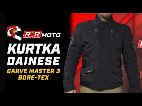 DAINESE CARVE MASTER 3 GORE_TEX _ motocyklowa kurtka tekstylna ze zintegrowaną membraną