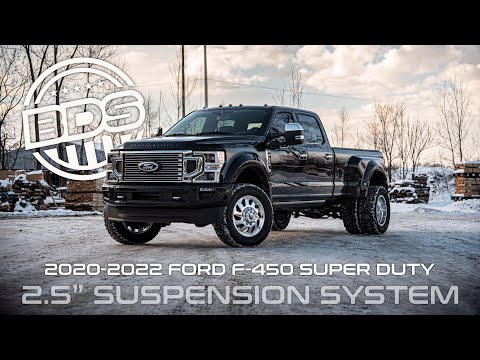 Ford F450 2.5 inch kit overview