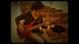 Joshua Marentes testing the bass