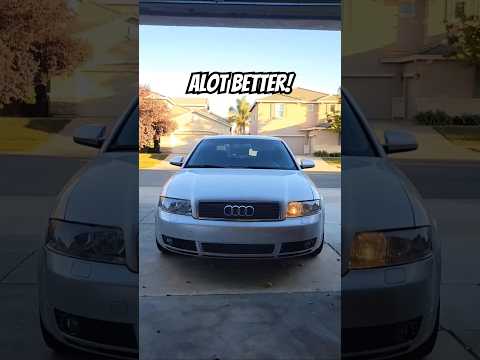 A bunch better! 😁 #audi #a4 #b6 #s4 #rs4 #b5 #b7 #b8 #b9 #a5 #s5 #a3 #rs3 #s3 #rs5 #a6 #s6 #rs6 #a7