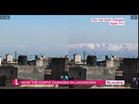 itv's lorraine show promoting photoshopped science doc 'The Year Earth Changed'