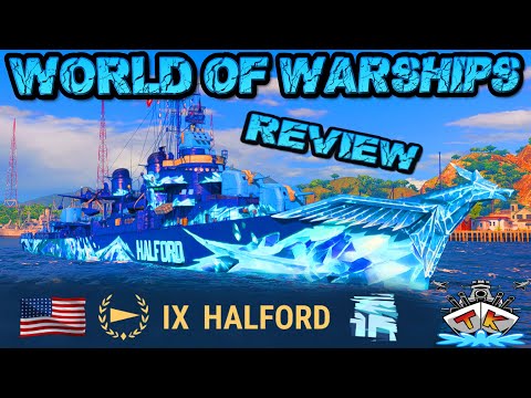 Halford T9/US/DD-CV *Zerstörer + CV Hybrid?! "Review"⚓️ in World of Warships 🚢