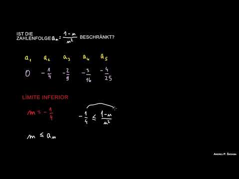 ¿Sucesión Acotada o no Acotada? (1)