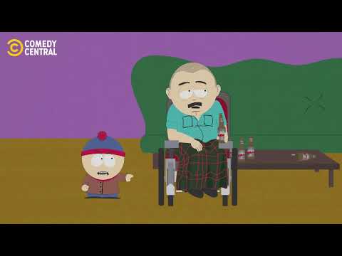 South Park - Randy est totalement bourré et malade