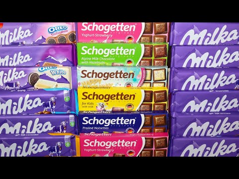 Sweet Opening Milka OREO Strawberry | ASMR