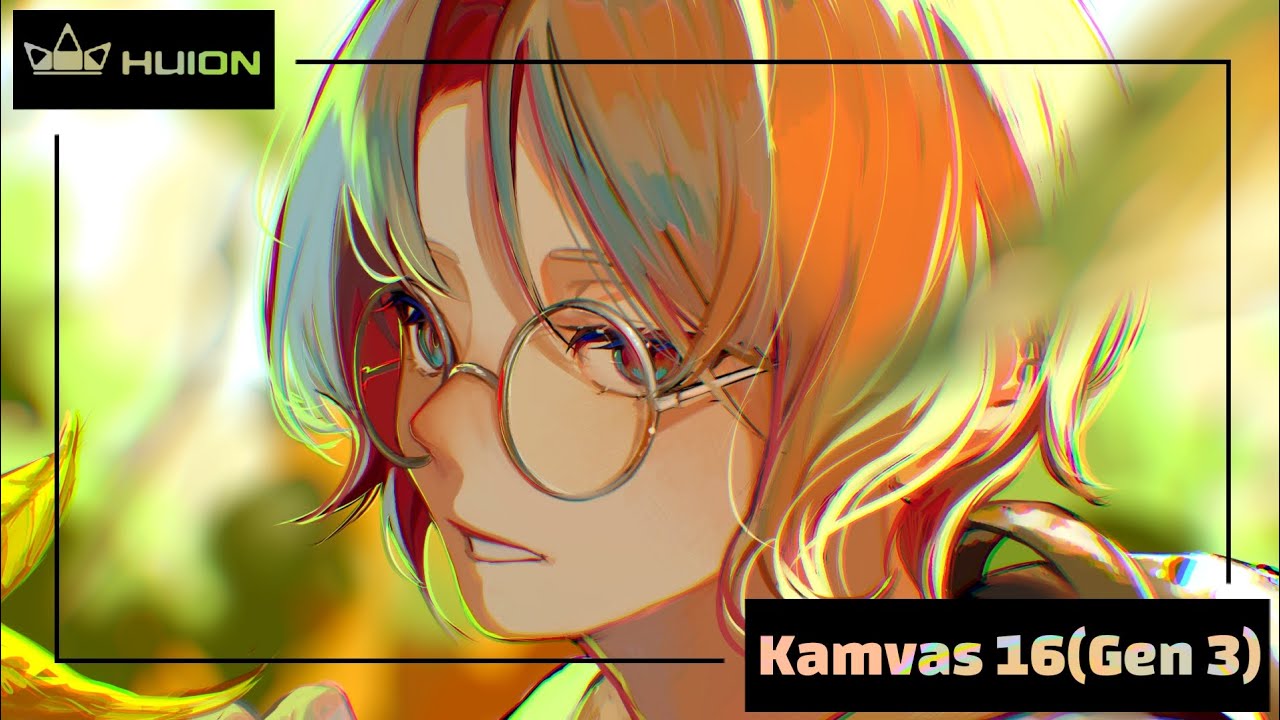 【HUION Kamvas 16 (Gen 3)】液タブレビューとイラストメイキング、そして少しの解説
