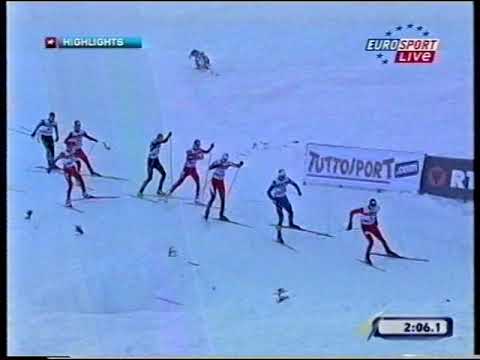 2008/09 combinata 10 km mass start Val di Fiemme (sintesi) - Kircheisen, Bernhard Gruber, Jan Schmid