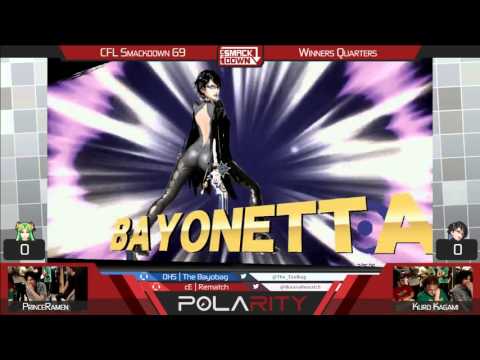 CFLS69 - PrinceRamen (Palutena) vs KuroKagami (Bayonetta) - WQF