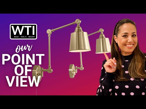 Mendes Modern Swing Arm Lamp Set - WTI product video review