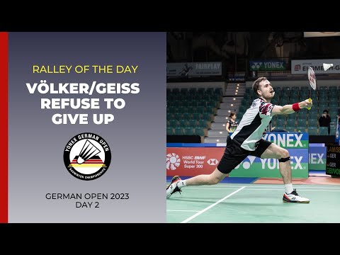 Amazing defense in the German duel to end the day | Ralley of the Day