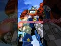 Optimus Prime armada vs Megatron tfp #transformers #shorts
