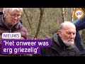 Jits (5) zat verstopt in een ondergronds hol op de Veluwe