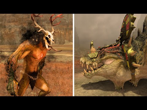 Elemental Beast VS Dread Saurian