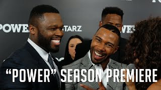 Megan Ryte talks with 50 Cent, Omari Hardwick & more at the “Power” season 3 screening