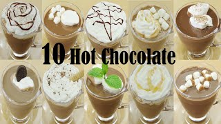 10가지 쉬운 핫 초콜릿 레시피 - 집에서 핫 초콜릿을 만드는 방법