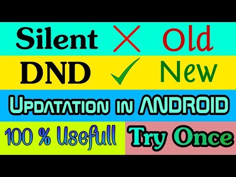 DND in oreo android 8.0 | Active Vibrate Silent mode | do not disturb feature automatic silent
