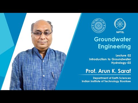 Lecture 62 Artificial Recharge Techniques and Designs