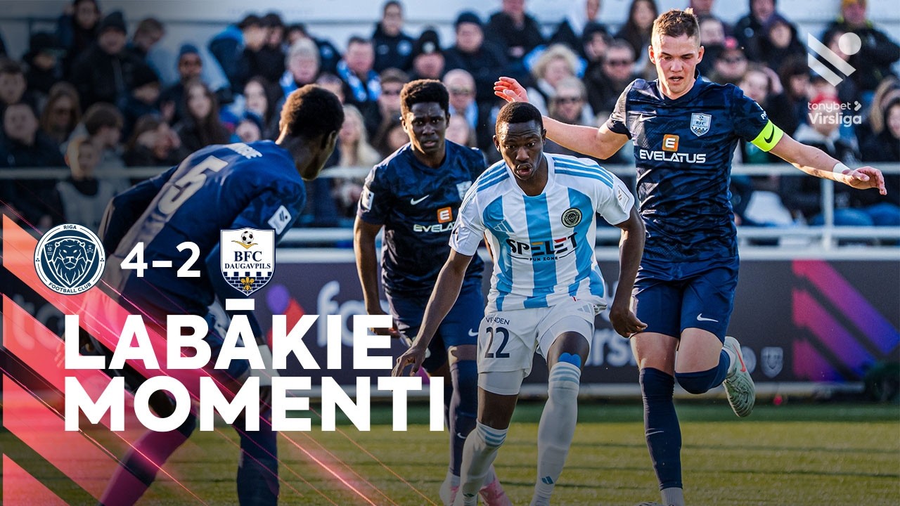 Riga vs B Daugavpils Highlights