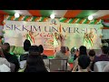 Mix Up Dance By Security Guard Of Sikkim University 15th AUG 2022