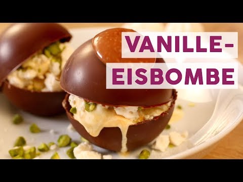 Dessert-Rezept für Schokoladenkugeln gefüllt mit Eis | FOOD