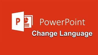 How to change the powerpoint language