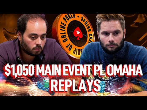 SCOOP 2021 ME $1,050 PLO Odonkor1 | BrigaDatada | ZéDoBlefe11 Final Table Main Event Poker Replays