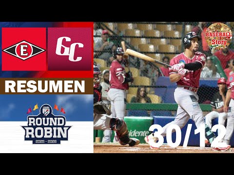 Summary: Gigantes del Cibao vs. Leones del Escogido Round Robin (30/12/2025)