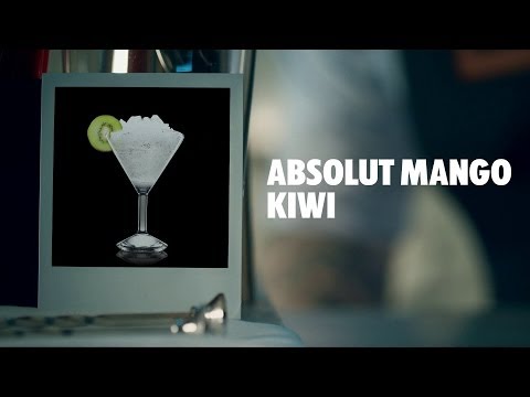 ABSOLUT MANGO KIWI DRINK RECIPE - HOW TO MIX