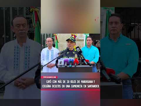 Cayó con más de 20 kilos de marihuana y cocaína ocultos en una camioneta en Santander