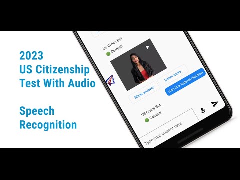 US Citizenship Test Bot 2024 Video