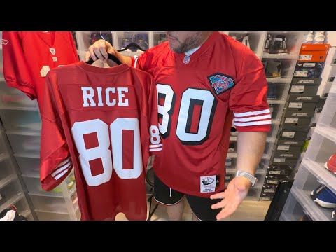 Jerry Rice Mitchell & Ness Authentic San Francisco 49ers Jersey 1994 season