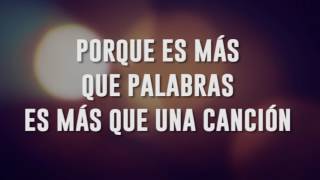 Más que palabras/Jesús eres mi buen Pastor