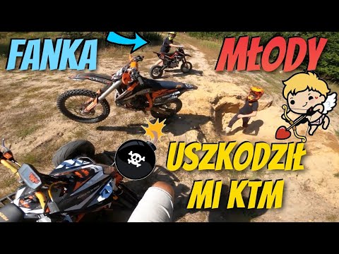 A young flirt was showing off for a fan we were teaching to ride. He attacked my quad from the air!