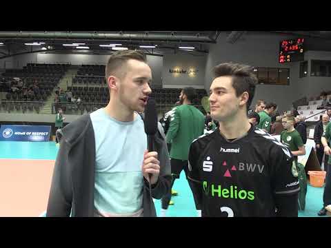 HELIOS GRIZZLYS GIESEN vs. SV Warnemünde 20.01.2018 - Highlights & Interviews