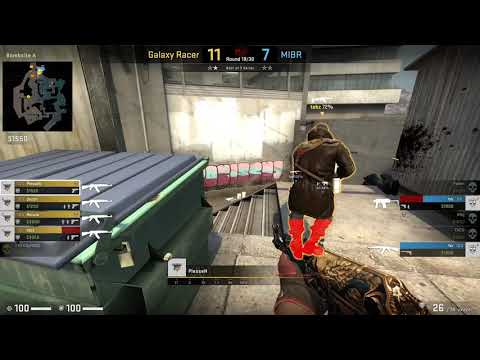 26 BEST MOMENTS: MIBR vs Galaxy Racer at Eden Arena Malta Vibes Cup 10. 2.09.2020. #Highlights #CSGO