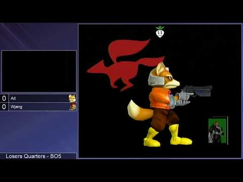 GSS 101 SSBM - Alt (Fox) vs. Wjang (Ganondorf) - Melee LQF