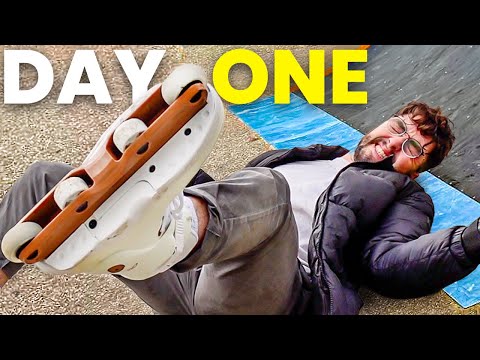 I Learned to Rollerblade in 1 Week...