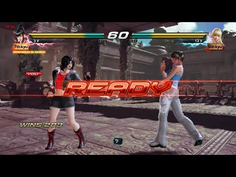 164_3 Kazumi Mishima vs Lili Rochefort - Tekken 7 ( Uchiha x24 ) Online PC sin grafica