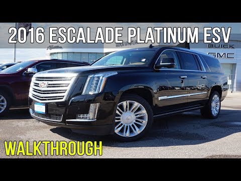 2016 Cadillac Escalade ESV Platinum 6.2L | Heated/Cooled Massage Seats (Walkthrough)