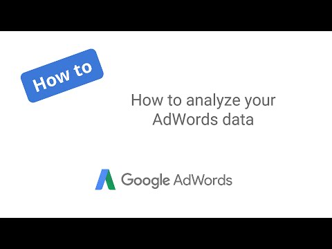 アドワーズのデータを分析する方法 (How to analyze your AdWords data)