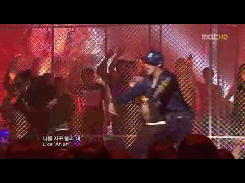 090509 M Music Core Junjin Comeback Hey Ya! + Silly Perf HD 640x352shinhwazzang