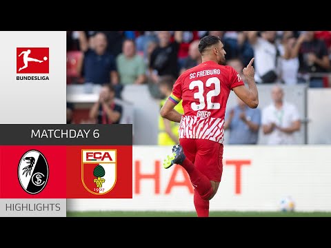 Resumen de SC Freiburg vs FC Augsburg Matchday 6