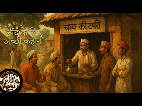 "चाय की टपरी की महफ़िल"..चुस्की में छुपा राज़ | अच्छी नींद के लिए अच्छी कहानी... 