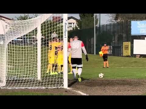 Gol Kamila Murszewskiego na 1:0 w meczu Olimpia Kisielice – Jordan Kazanice. A-klasa, 24.05.2024