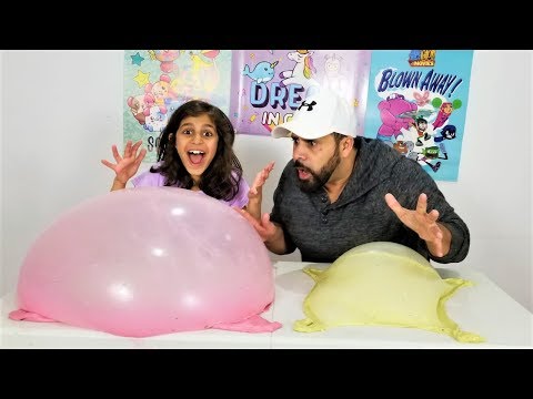 NO Bowl, No Spoon SLIME Challenge with my Daddy!!
