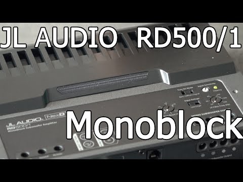 JL Audio RD500/1 Monoblock Endstufe - Vorstellung - just-SOUND CarHifi Onlineshop
