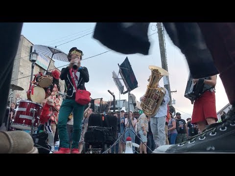 Japanese Klezmer Band Jinta-la-Mvta Live @ Honkfest West in Seattle's Georgetown Neighborhood