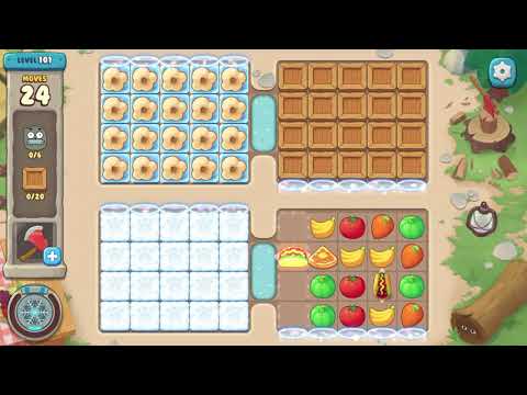 LEVEL 101 - WE BARE BEARS MATCH 3 REPAIR - TUTORIAL - NO EXTRAS