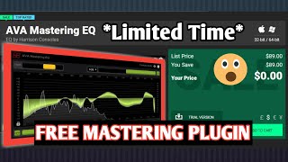 AVA MASTERING EQ Plugin Free Download | Limited Time Offer 🔥